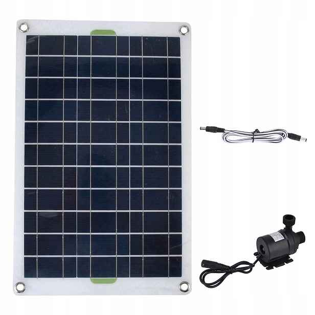 Solární Čerpadlo Do Jezírka 800 L/h Sada