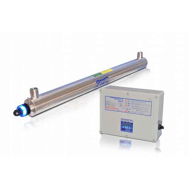 Uv lampa pro sterilizaci vody D8-S Tma 2,1 m3/h