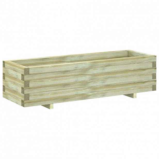 vidaXL Vyvýšený záhon 120 x 40 x 30 cm dřevo obdélníkový
