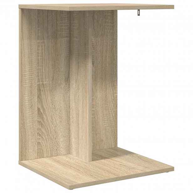 vidaXL Boční stůl Sonoma dub 45 x 40 x 62,5 cm Kompozitní dřevo