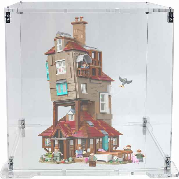 Vitrína s podstavcem pro stavebnici Lego 76437 Harry Potter Nora
