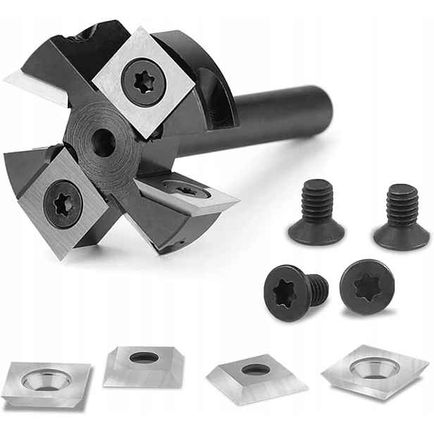 8MM fréza 4 zuby 8mm*38.1*60L*4T Zarovnávací Fréza 38MM Stopka