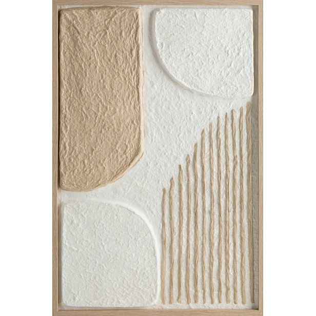 Obraz 601/A 40x60 cm geometrický boho nástěnná dekorace do pokoje v rámečku