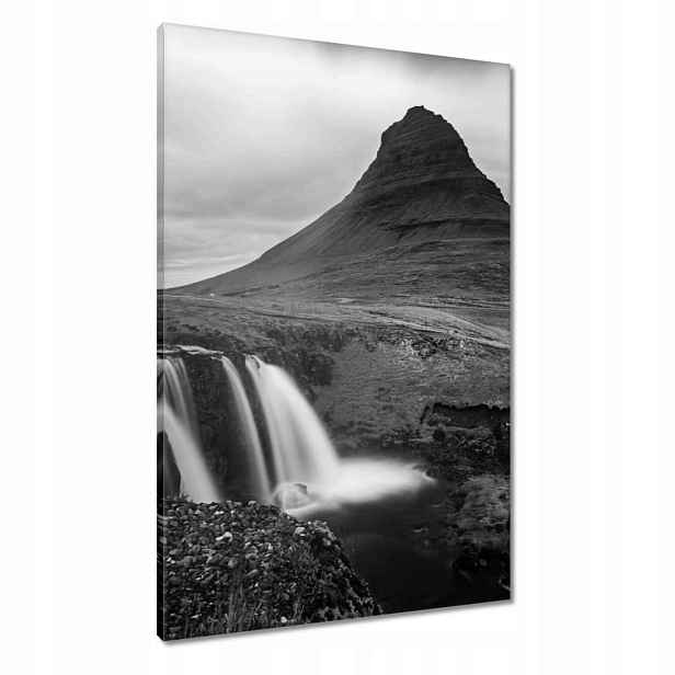 Obrazy 60x90 Kirkjufell vodopád