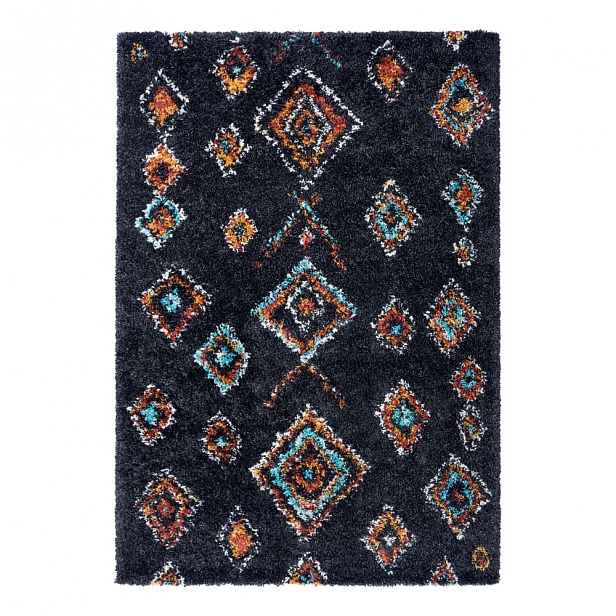 Černý koberec Mint Rugs Phoenix, 200 x 290 cm