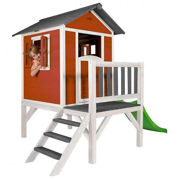 Hrací Domeček Sunny Lodge Xl Červená