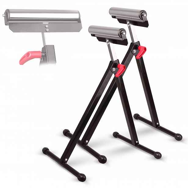 Kobylka S Rolkou 68-108 CM. Stojan Kozel s Podavačem Stavební podpěra