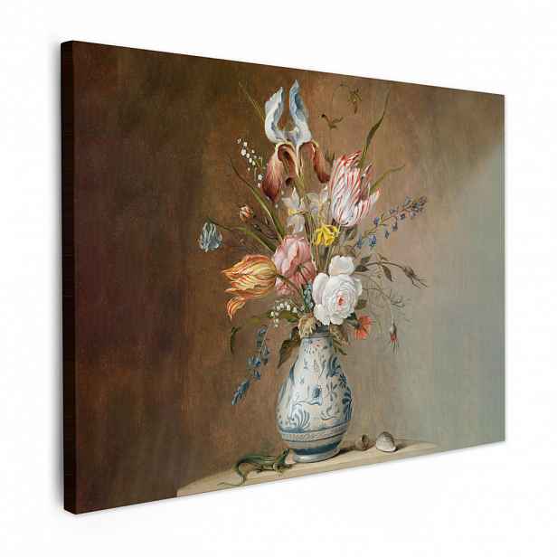 MuchoWow OBRAZ NA PLÁTNĚ Staří mistři - Květiny - Balthasar van der Ast 40x30 cm