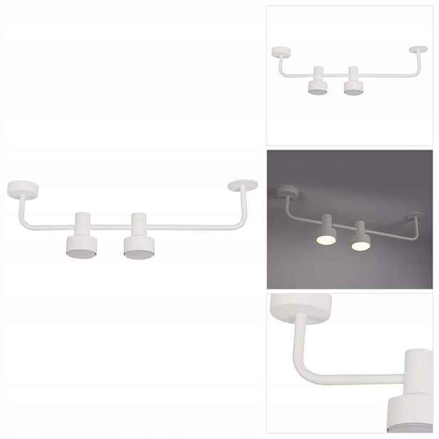 Stropní svítidlo Mona bílá, jemné osvětlení v ložnici Sigma Lighting