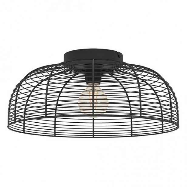 Eglo RINROE nástěnná lampa černá ocel 43896