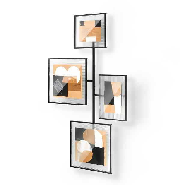 Galerijní fotorámeček Umbra FLUTE - černý