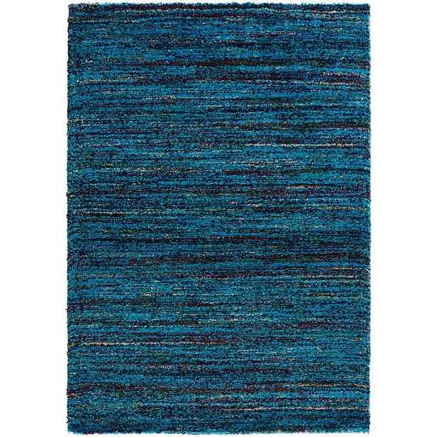 Modrý koberec do obývacího pokoje Shaggy Mint Rugs 200 x 290 cm