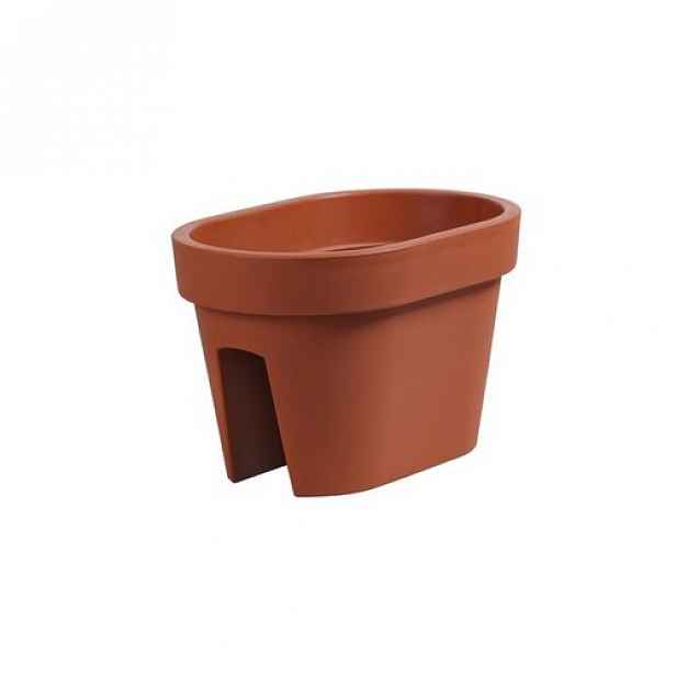 Prosperplast Truhlík na zábradlí Lofly Railing terakota, 40 cm, 40 cm