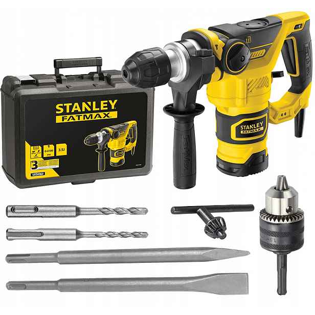 Vrtací kladivo 1250W 3,5j Stanley Fatmax FME1250K