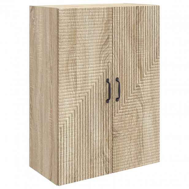 vidaXL Nástěnná skříň Dub sonoma 66 x 34,5 x 90 cm Kompozitní dřevo