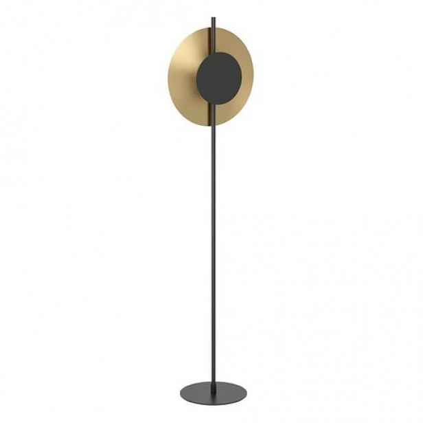 Eglo TOCINA stojací lampa černá, kartáčovaná mosaz ocel 900991