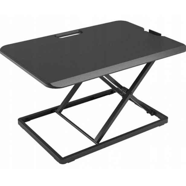 Obdélníkový psací stůl Bontec 67 x 47 x 40 cm černý, nastavitelný