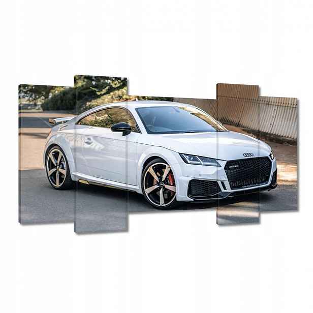Obrazy 120x65 Bílé Audi Quattro Tt Rs