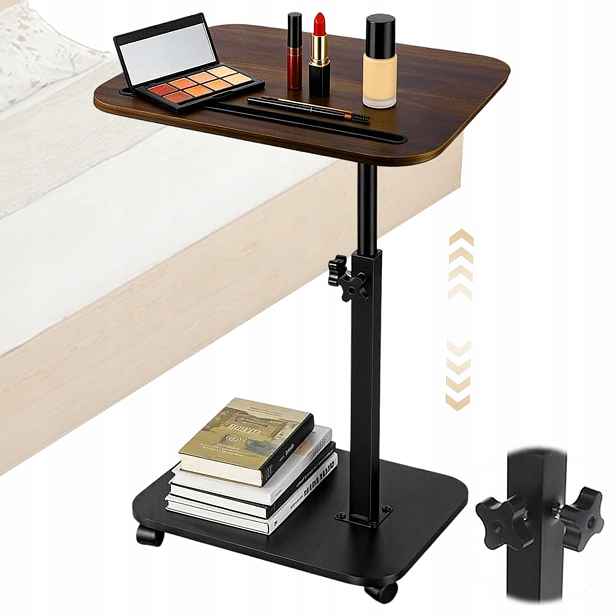 Podstavec Pod Notebook Stolek Do Postele 46-82 CM Mobilní Snídaňový Stolek