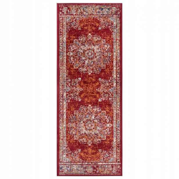 Koberec Běhoun pro předsíňovou chodbu 80 x 240 cm, tradiční vícebarevný