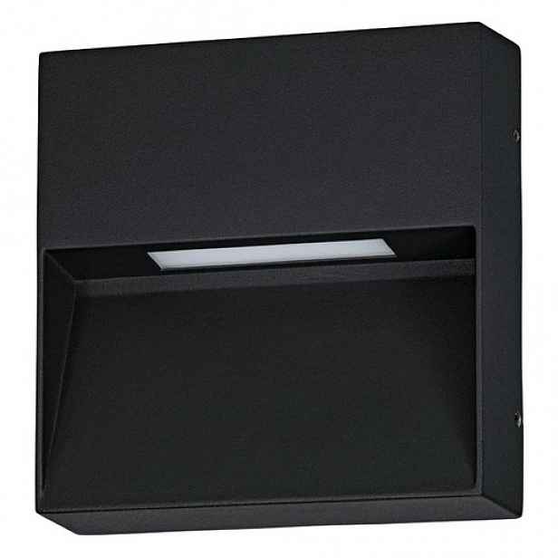 Nástěnná lampa Eglo MARUGGIO hliník černá 900889