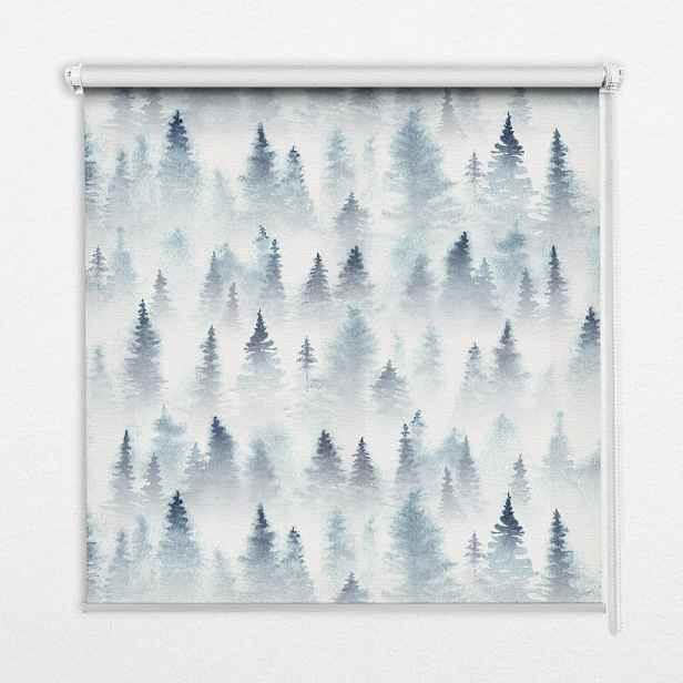 TULUP VNITŘNÍ roleta - okenní roleta - roleta - 60x140 cm - Les v mlze