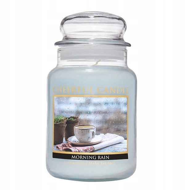 Velká svíčka Morning Rain Cheerful Candle