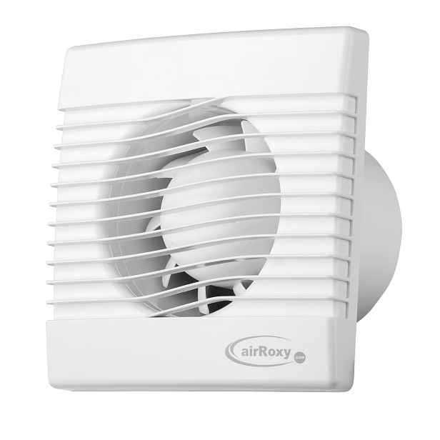 Domácí Koupelnový Ventilátor Tichý Silent Higrostat Timer Hs 100 mm 01-004
