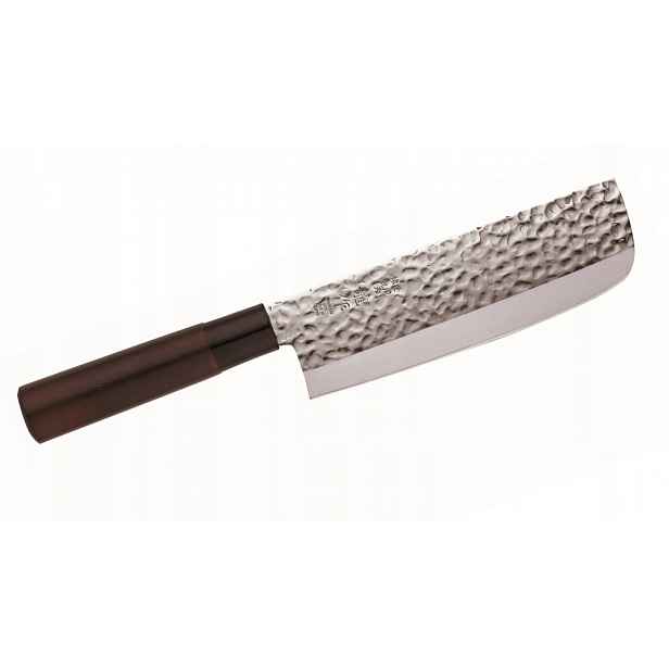 Nůž Nakiri Sekiryu Katei Hammered 16.5 cm na zeleniny nerezová ocel