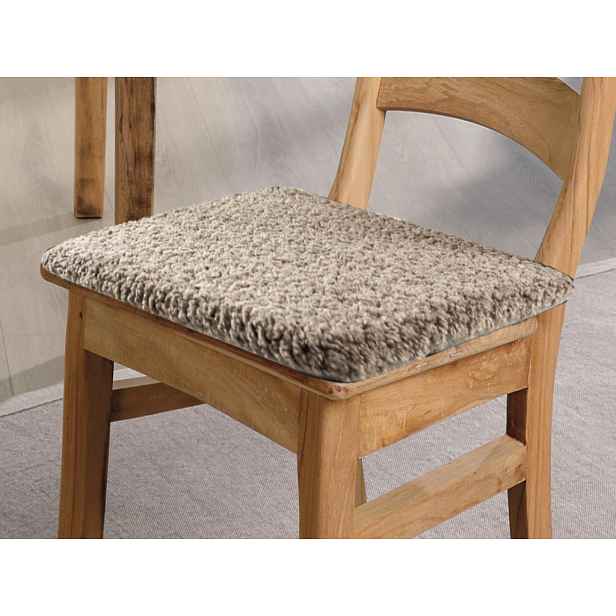 Podsedák na židle Teddy 40x40 cm, taupe