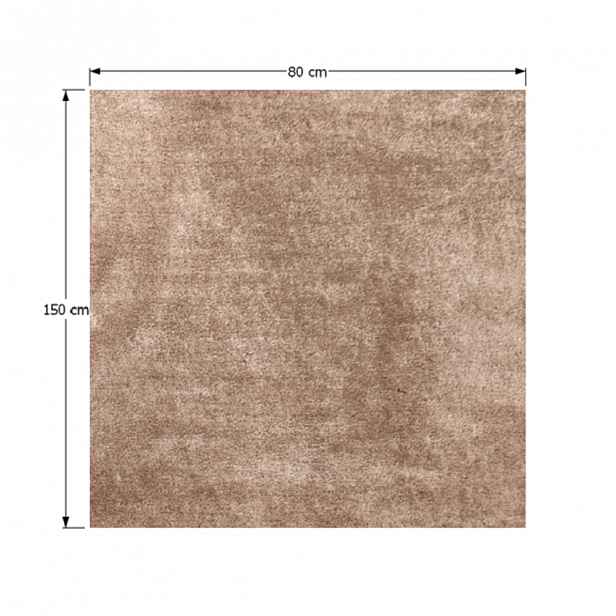 Shaggy koberec ANNAG béžová Tempo Kondela 80x150 cm