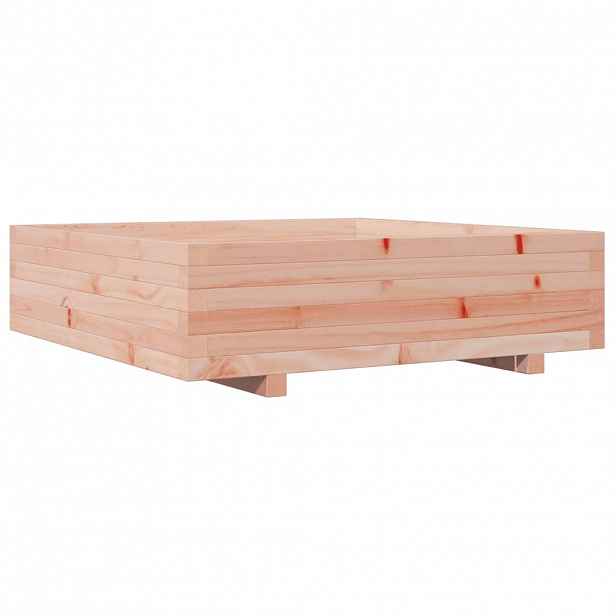 vidaXL Zahradní truhlík 90 x 90 x 26,5 cm masivní dřevo douglasky