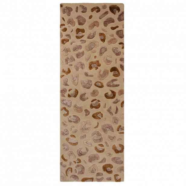 Flair Rugs RUČNĚ TKANÝ KOBEREC, 80/230 cm přírodní barvy