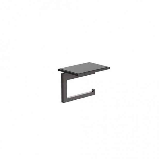 Kludi Vela C držák toaletního papíru kartáčovaný gunmetal 31971N2