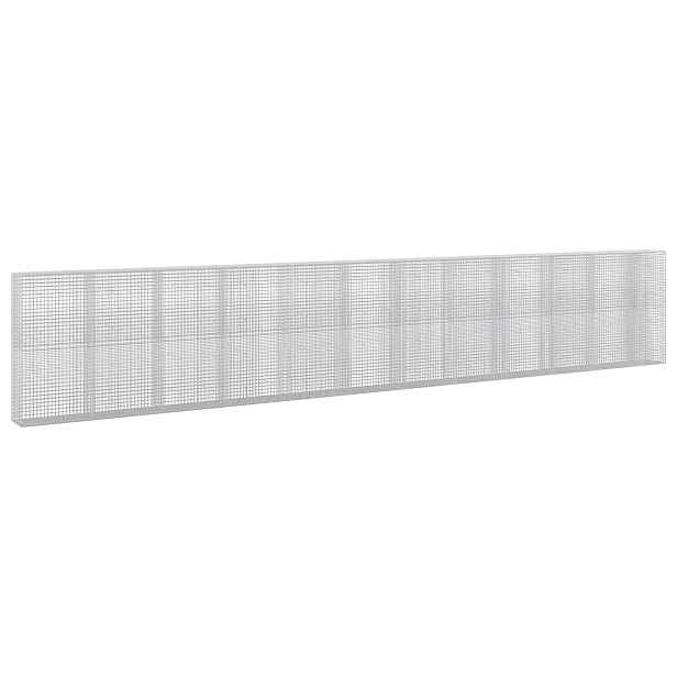 vidaXL Gabion s drátem 3,5 mm a síťkou 5x5 cm 1150x50x200 cm