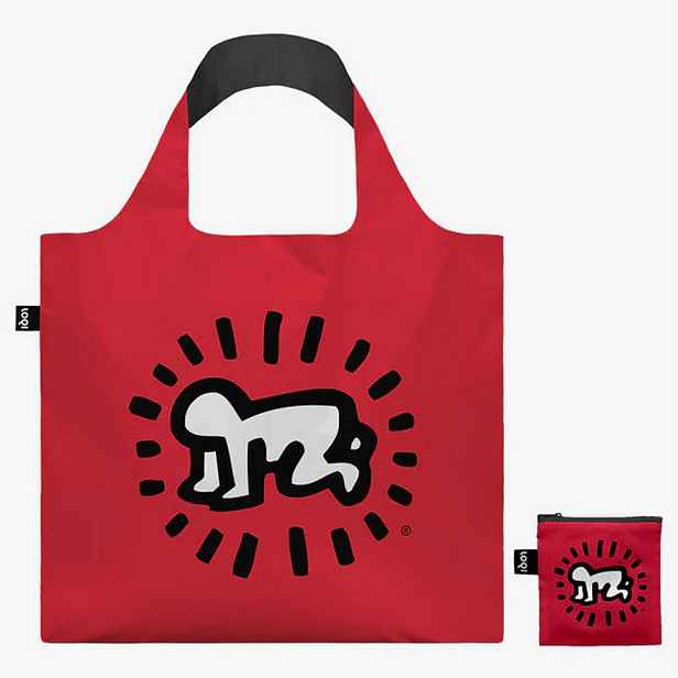 Skládací nákupní taška LOQI KEITH HARING Radiant Baby
