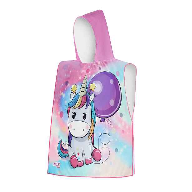 NAR20 UNICORN RUČNÍK - PONČO Z MIKROVLÁKNA NILS AQUA