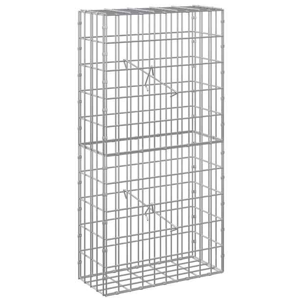 vidaXL Gabion s drátem 3,5 mm a síťkou 5x10 cm 50x20x100 cm