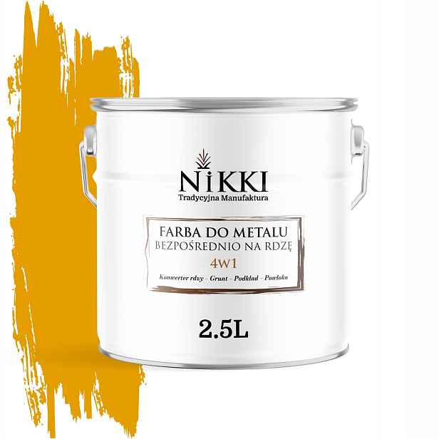 Barva Na Rez, Pozink 4v1 Žlutá Zlatá Ral 1004 Matná 2,5L