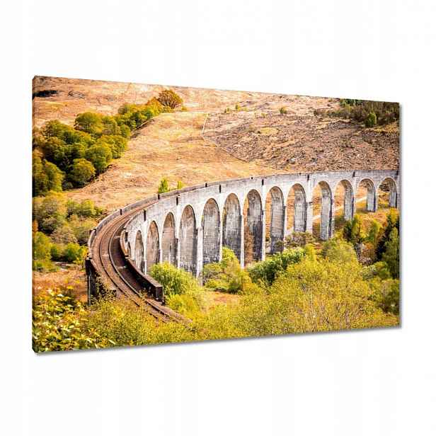 Obrazy 120x80 Železniční koleje