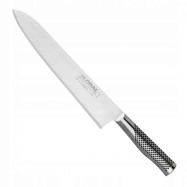 Nůž Šéfkuchaře Global GF-34 Evropský 27 cm ocelové ostří CROMOVA18