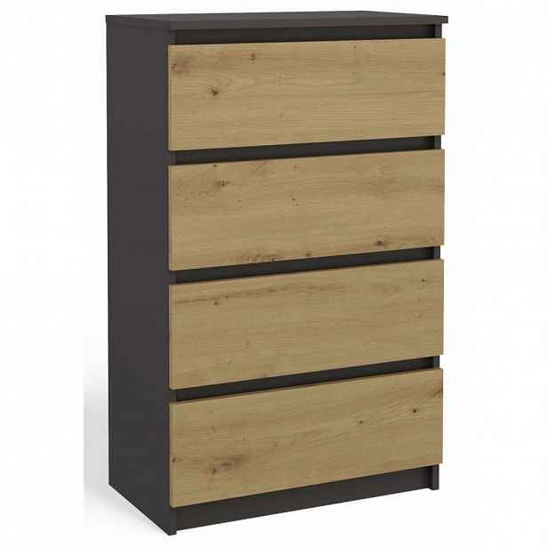 RAUMHIRSCH FURNITURE KOMODA antracitová, Artisan 70/97/40