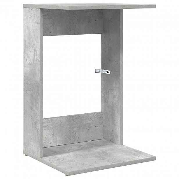 vidaXL Boční stůl Betonově šedá 40 x 38 x 62,5 cm Kompozitní dřevo
