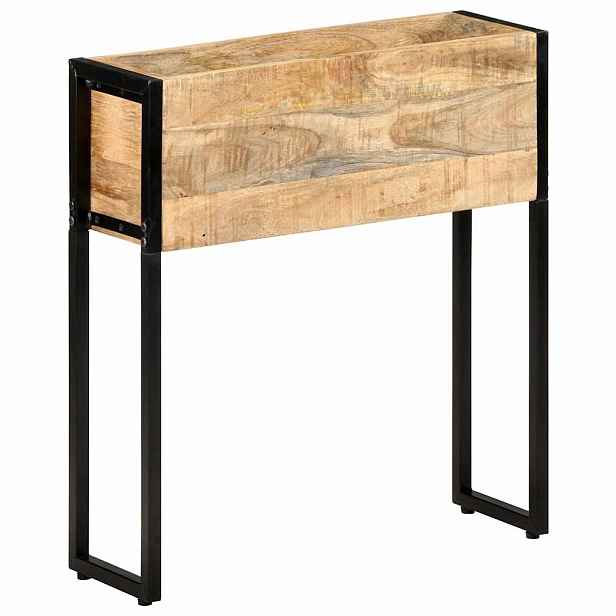 vidaXL Truhlík 60 x 20 x 68 cm hrubé mangovníkové dřevo