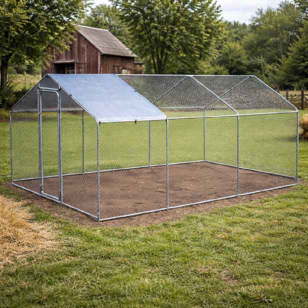 Výběh pro slepice BestBerg BBCH-18 / 18 m² / 300 x 600 x 195 cm / kurník