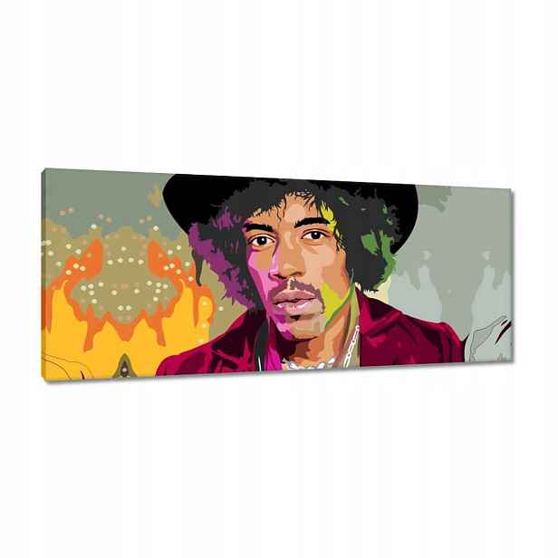 Obrazy 100x40 Jimi Hendrix
