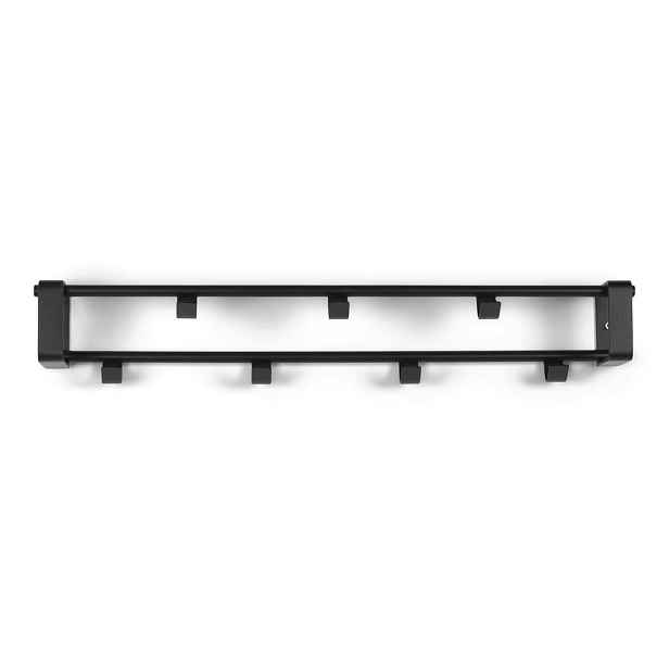 Černý kovový nástěnný věšák 60 cm Rex – Spinder Design