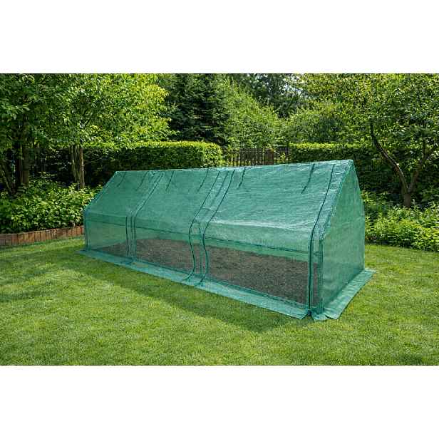 Mini fóliový skleník BestBerg BBGH-270 / 270 x 90 x 90 cm / zelená