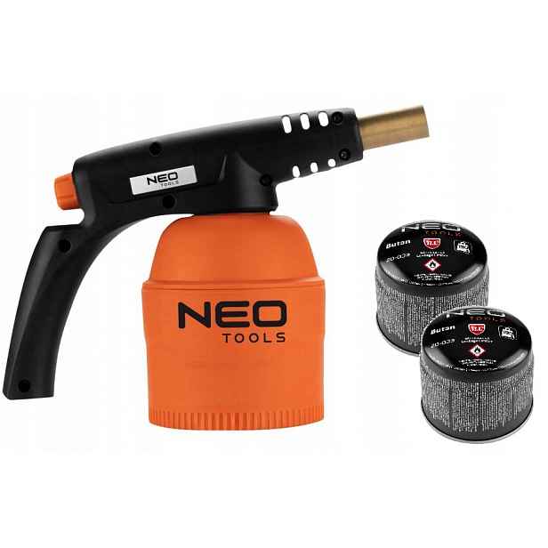 Neo plynová pájecí lampa na náboje 190 g Náboje
