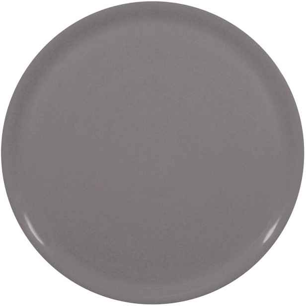Talíř na pizzu z porcelánu Speciale tmavě šedý, průměr 31 cm sada 6 ks